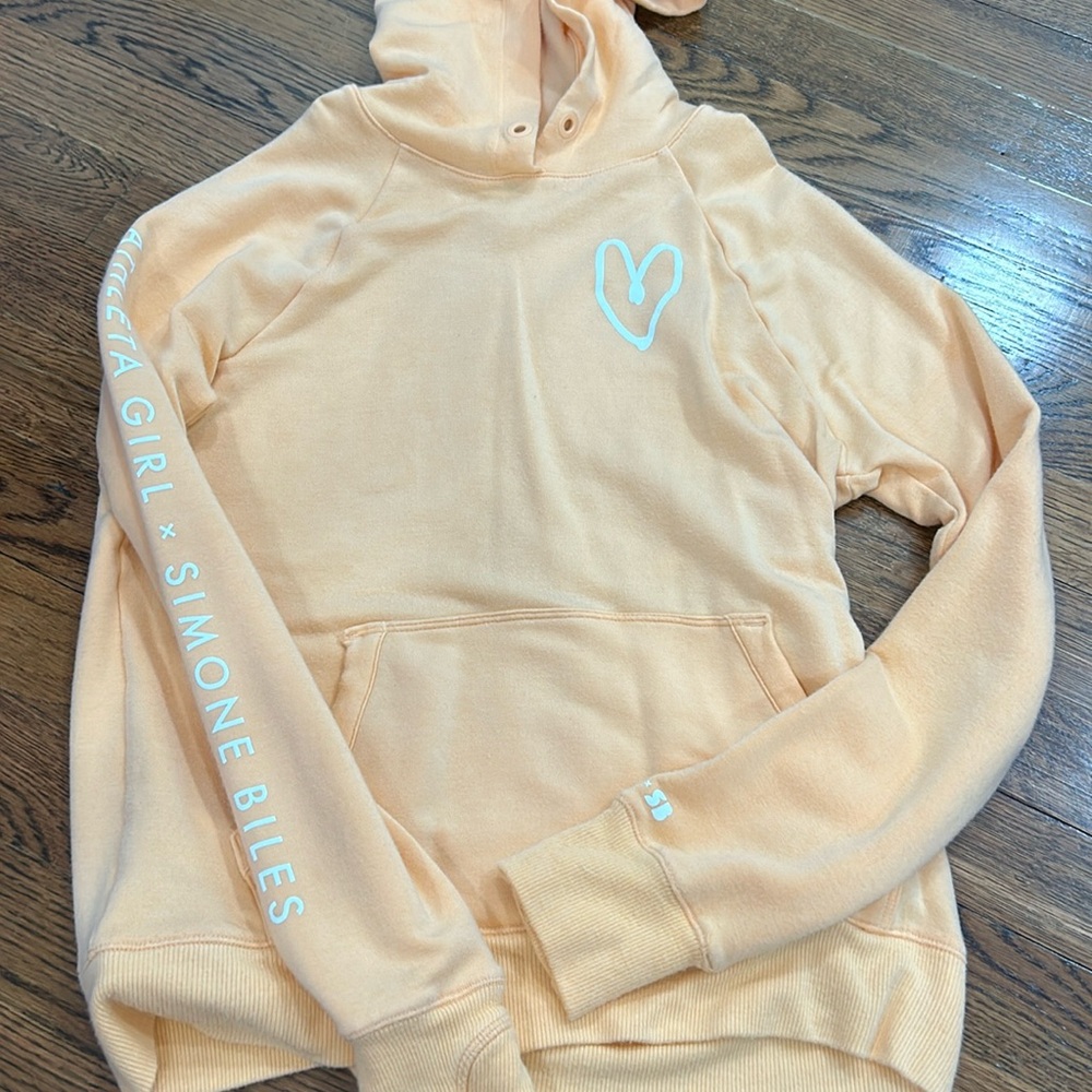 Cute light yellow hoodie